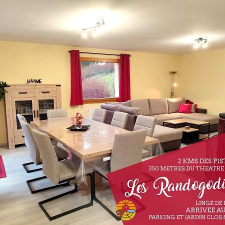 Les Randogodilleurs Avec Jacuzzi A 2Kms Des Pistes Et 350M Du Theatre Du Peuple ! Villa Bussang Exterior photo